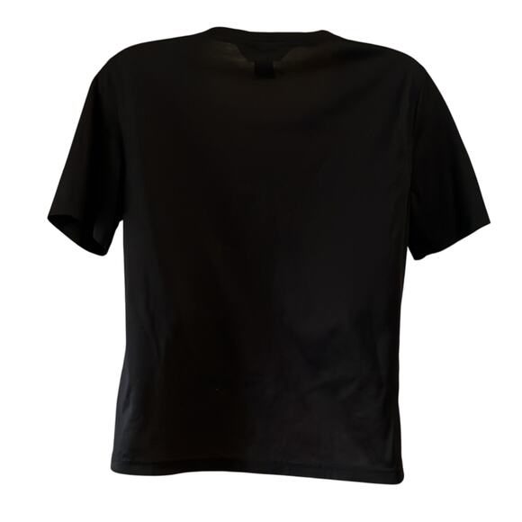 Brooks Brothers Double Mercerized Cotton Black Knit Top Woman Size Medium - Picture 3 of 8